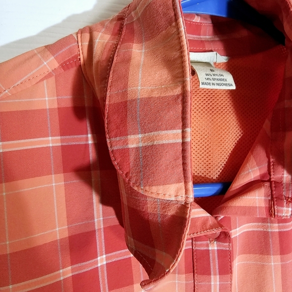 Duluth Trading‎ Co Womens Flex Sidewinder Long Sleeve Shirt Small Outdoor Hiking - Picture 9 of 10